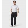 Callaway Soft Touch Solid pánské golfové polo - White Grey Heather