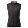 FootJoy Reversible Insulated dámská golfová vesta - Black/Pink