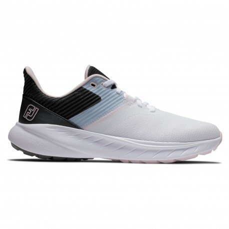 FootJoy Flex Spikeless dámské letní golfové boty - White/Black/Pink