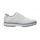 FootJoy Traditions Spikeless dámské golfové boty - White/Blue/Grey