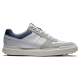 FootJoy Contour Casual Spikeless pánské golfové boty - White/Navy/Grey