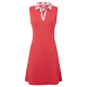 FootJoy Dress With Floral Trim dámské golfové šaty - Red