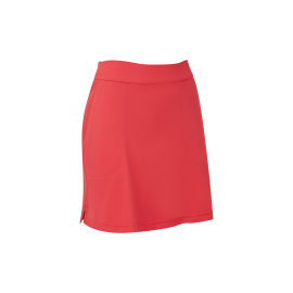 FootJoy Skort With Gingham Trim dámská golfová sukně - Red