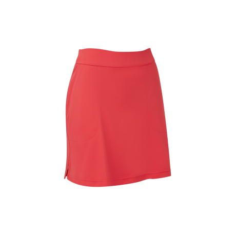 FootJoy Skort With Gingham Trim dámská golfová sukně - Red