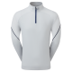 FootJoy Tech Midlayer pánská golfová mikina - Grey Cliff