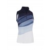 Callaway Gradient Wave Sleeveless dámské golfové polo - Peacoat