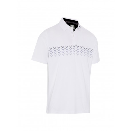 Callaway Chev Block pánské golfové polo - Bright White