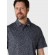 Callaway All-Over Chev Confetti Print pánské golfové polo - Asphalt