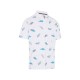 Callaway Golf Novelty Print pánské golfové polo - Bright White