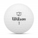 Wilson Staff Model golfové míčky bílé, 12 ks