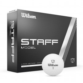 Wilson Staff Model golfové míčky bílé, 12 ks