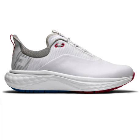 FootJoy Quantum Spikeless dámské golfové boty - White/Blue/Pink