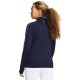 Under Armour Midlayer FZ dámská golfová mikina - Midnight Navy